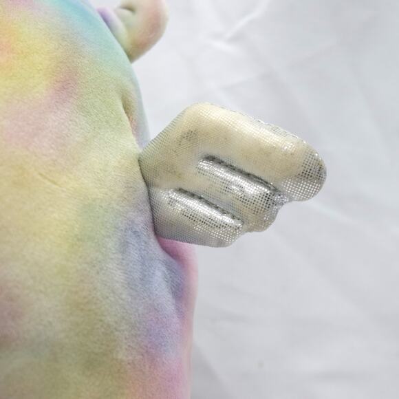 Squishmallow 8"  Lamb Unicorn Lamacorn Rainbow Tie Dye Tiny Spot - Picture 3 of 5